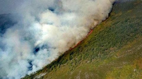 Incendio de Dega�a.Incendio de Dega�a