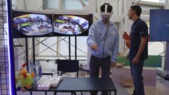 Proxecto Rexuben, do Polit�cnico de Lugo, que utiliza realidade mixta para gamificar as labores de rehabilitaci�n de persoas maiores ou con dificultades funcionais