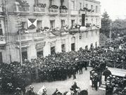 Celebraci�n del primer centenario de la Reconquista.