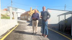 El alcalde �ngel Moldes confirm� la finalizaci�n de los trabajos en A Cachada