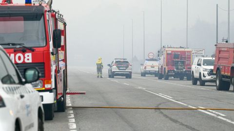 Incendio en Dozón.