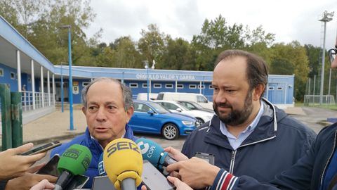 Federico Gonzlez y Jorge Menndez Vallina en El Requexn