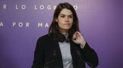 La coportavoz estatal de Podemos, Isa Serra.