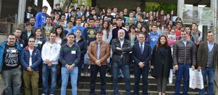 M�s de cincuenta escolares participaron en el concurso, celebrado en el campus universitario de Lugo. 