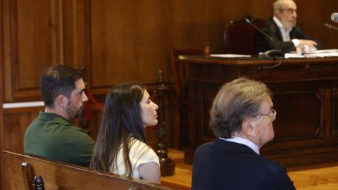 Juicio a la nieta de Quintá, el marido de esta y un asesor legal, en Pontevedra