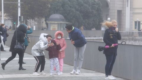 Temporal en Riazor.