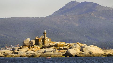 Isla de Slvora, en la ra de Arousa.