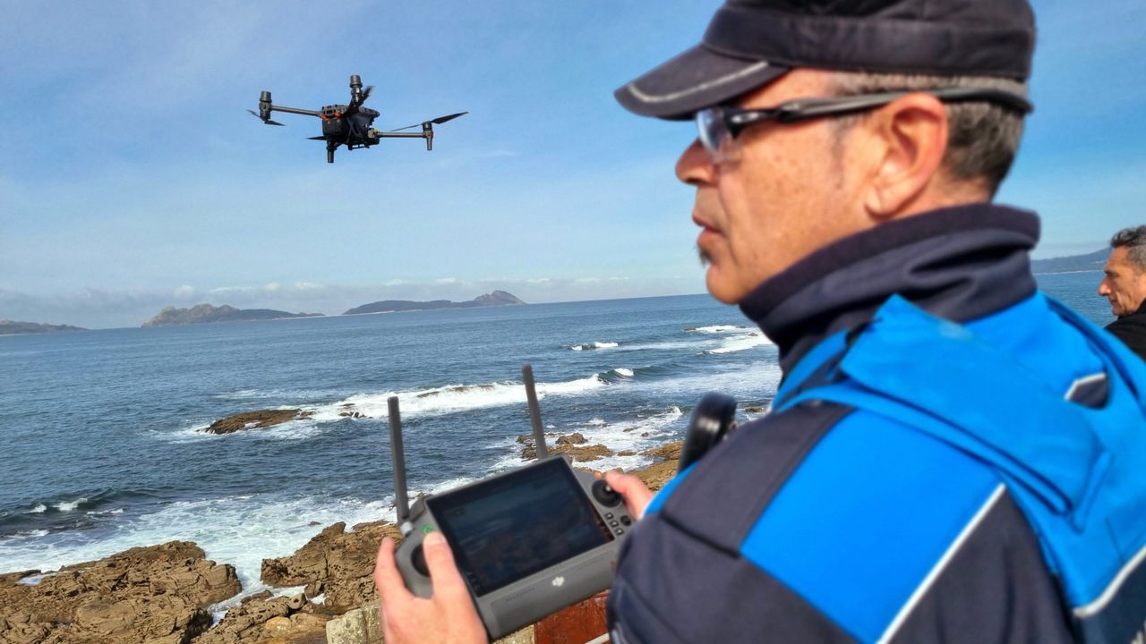 La Policía Local de Vigo combate la delincuencia con un dron que tiene un zoom de 200 aumentos