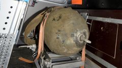 Una bomba�de la Segunda Guerra Mundial