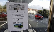 La plataforma teense inici� el d�a 16 una campa�a informativa para pedir m�s l�neas de bus.