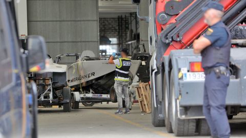 En el astillero Gra�nneren Tragove se dirig�a toda la log�stica del desembarco de la droga