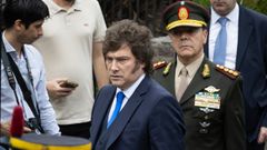 El presidente argentino, Javier Milei