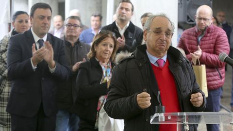 Inauguraci�n de un parque dedicado a la memoria de Ignacio Echeverr�a en Ferrol, en noviembre del 2017