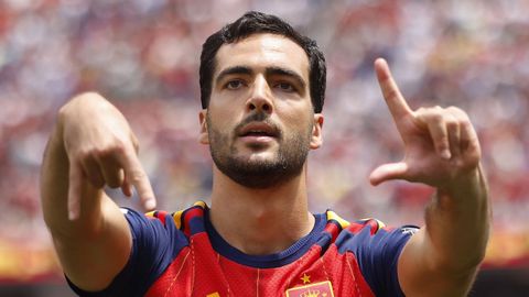 Mikel Merino, autor del segundo gol de Espa�a