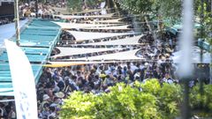 Marea albari�ense en Cambados