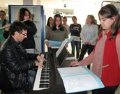En la presentaci�n se leyeron poemas de Manuel Mar�a