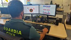 Fueron identificadas dos personas de Asturias y Barcelona