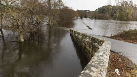 Imagen tomada esta ma�ana en Torelo, Salto, Vimianzo. Es el vial que enlaza Torelo con Se�or�ns.