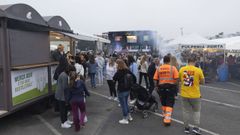 Sería la misma ubicación en la que se celebró el San Xoán del Concello con la gran cachela y la asadura de sardinas