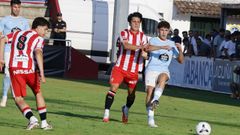 Burcio en el partido amistoso ante el Sporting de Gij�n