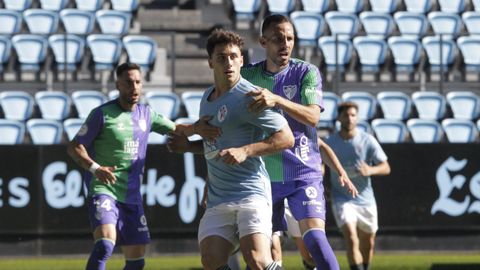 Pablo Dur�n, en el duelo frente al M�laga del �playoff� de ascenso a Segunda del 2024.