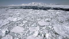 Vista de la costa ant�rtica.