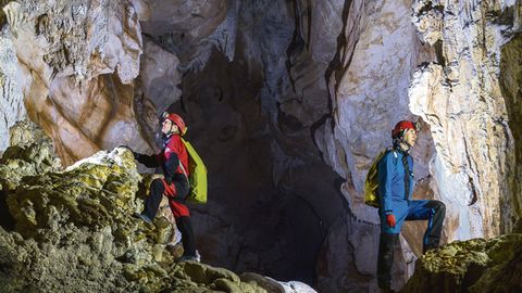 Cueva G�erta. /La Voz del Trubia