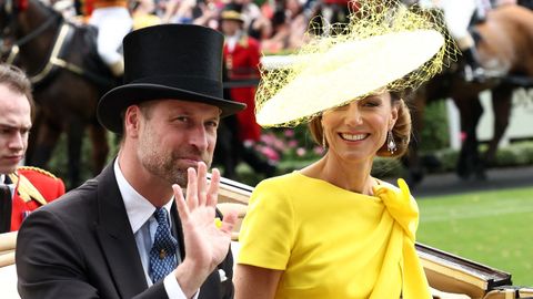 La princesa de Gales regresa a las carreras de Ascot