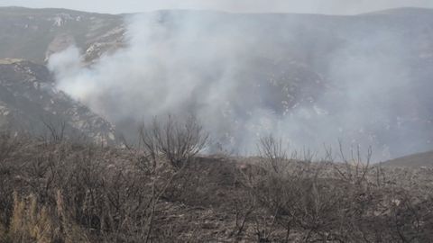 Incendio en Chandrexa de Queixa