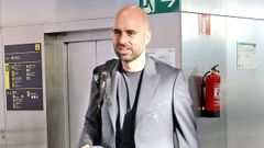 Claudio Gir�ldez, este mi�rcoles antes de partir hacia Glasgow.