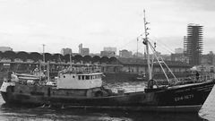 El Costallana en A Coruña que utilizaba como puerto base