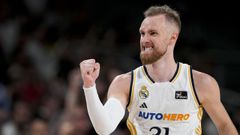 Dzanan Musa, m�ximo anotador del Real Madrid con 18 puntos
