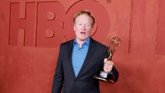 Conan O?Brien en un evento de HBO Max tras los Emmy de este 2024.