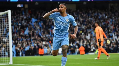 Gabriel Jes�s.Gabriel Jes�s con el Manchester City