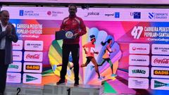 El atleta lalinense Jos� Nercellas, del Adas O Barco.