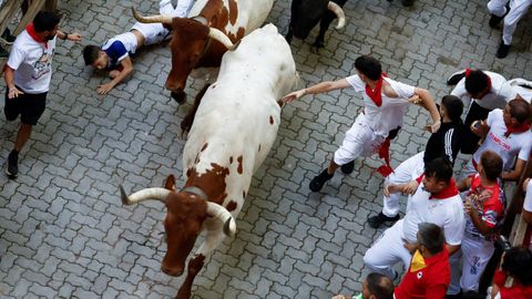 Los toros de Jandilla cierran los encierros de San Ferm�n