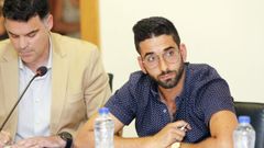 Sergio Soutelo, portavoz de Somos Ribadumia