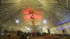 Carpa de la plaza de Armas