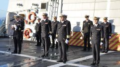Cambio de mando en la fragata �Almirante Juan de Borb�n�
