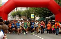 En la carrera hubo una salida para los mayores y otras dos para los m�s peque�os