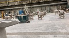 La nave de la Escola de Canter�a de Poio se dedicar� a las pr�cticas