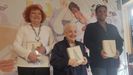 Consuelo Vallina, una de las figuras m�s influyentes del arte contempor�neo en Asturias, Purita de la Riva, concertista, docente y defensora del patrimonio musical regional y Elise Florentino, artistista visual, homenajeadas por el Ayuntamiento de Oviedo.