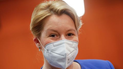  Franziska Giffey, ministra de Familia alemana