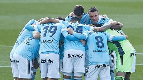 Huesca-Celta (3-4) el 7 de marzo del 2021.