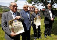 Beramendi, Fandi�o, Soeiro e Ferr�n, onte en Padr�n.
