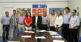 Los alcaldes de Sada y Cambre fueron las nuevas caras del Consorcio. 