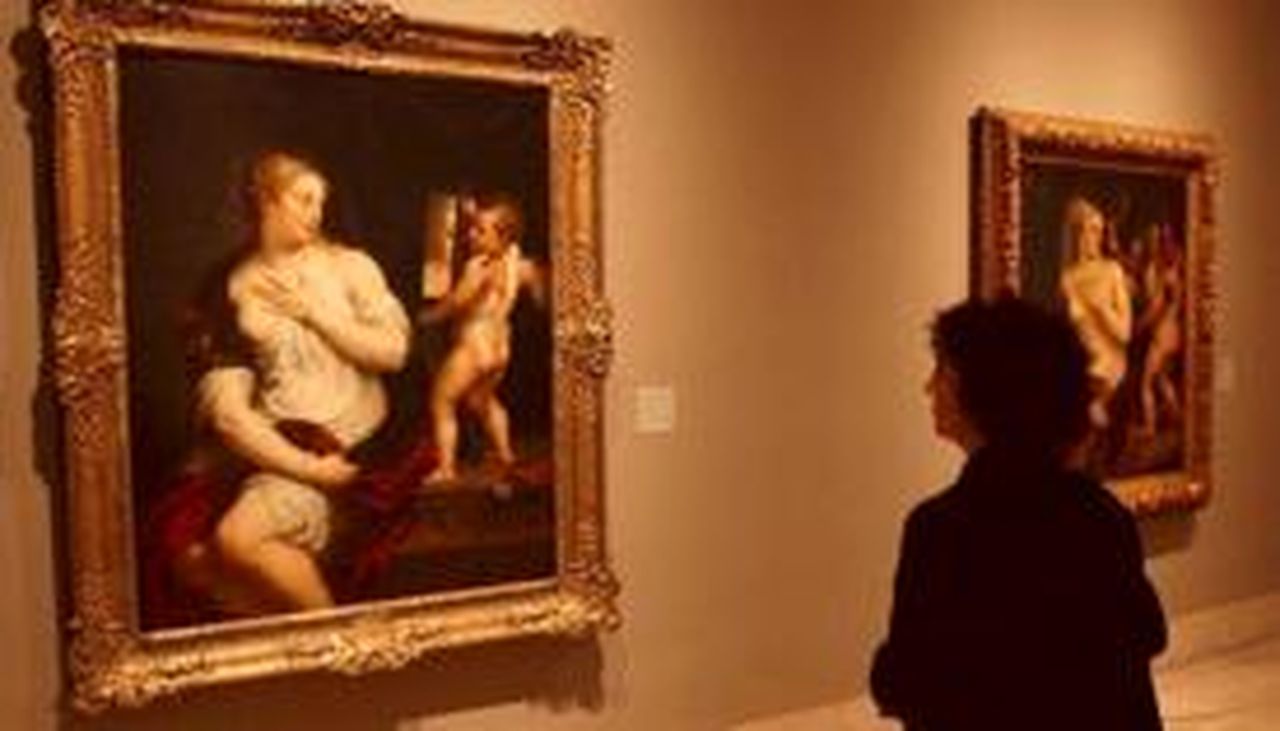 El Museo Thyssen expone juntas las Venus de Rubens y Tiziano