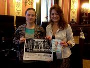 Laura Valc�rcel y M�nica V�zquez presentaron el curso de monitores.