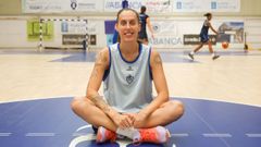 Gala durante una sesi�n de entrenamiento en A G�ndara.