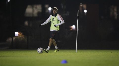 Javi Fernndez, jugador del Bayern Munich